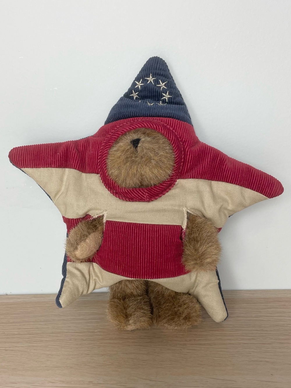 Vintage Glory-Boyds Bears Patriotic Star Costume Plush Teddy Bear